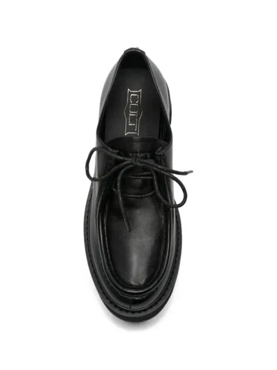 SLASH 4546 LACE-UP PLATFORM LOAFERS
