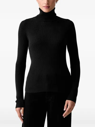 RIBBED ROLL-NECK SWEATER