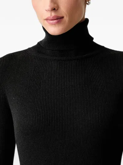RIBBED ROLL-NECK SWEATER