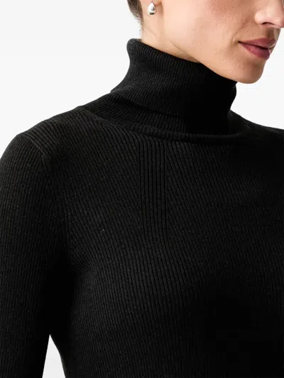 RIBBED ROLL-NECK SWEATER