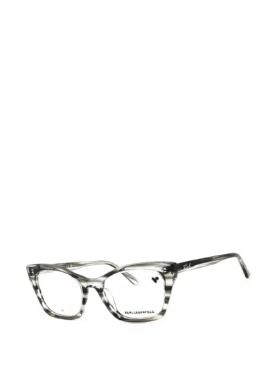 CAT-EYE FRAME GLASSES