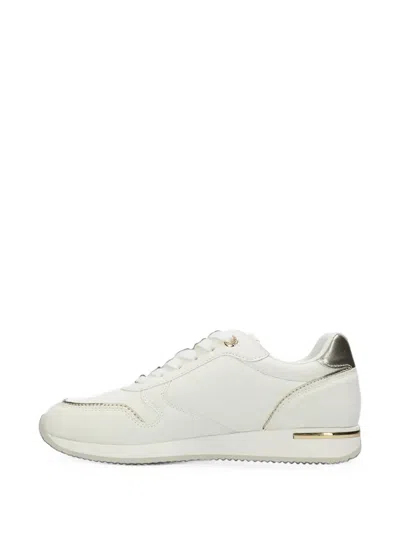 EKE CAIA METALLIC-TRIM SNEAKERS
