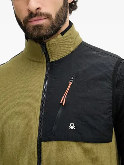 POLARTEC TWO-TONE ZIP-UP GILET