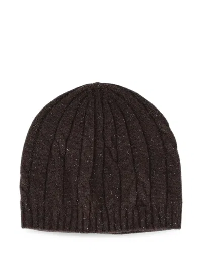 CABLE-KNIT BEANIE HAT