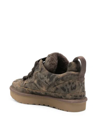 LEOPARD-PRINT PLATFORM SNEAKERS