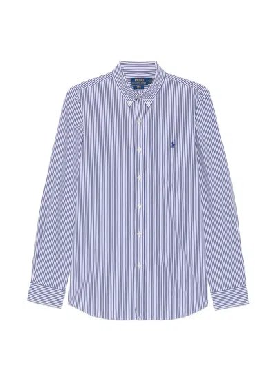 STRIPED BUTTON-DOWN SHIRT