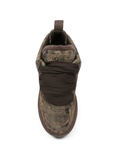 LEOPARD-PRINT PLATFORM SNEAKERS