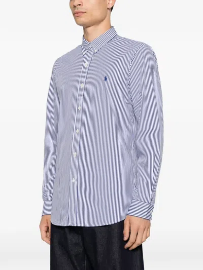STRIPED BUTTON-DOWN SHIRT