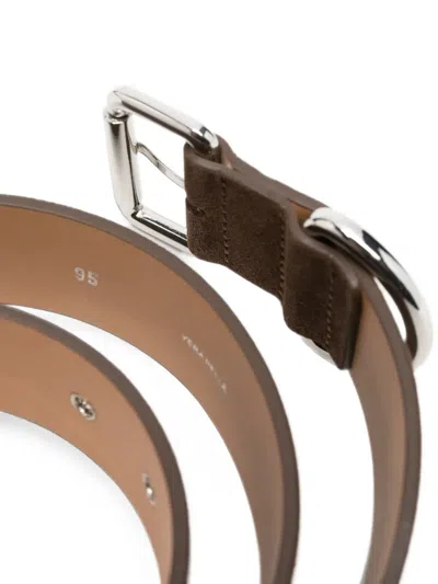 SUEDE D-RING BELT