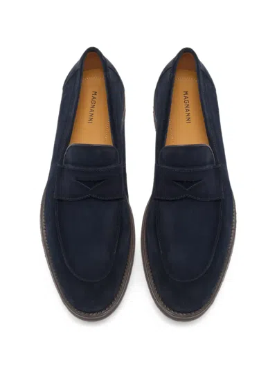 CERVAN SUEDE PENNY LOAFERS