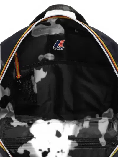 LOGO-PATCH ZIP-FASTENING BACKPACK