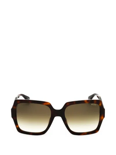 OVERSIZED SQUARE-FRAME SUNGLASSES