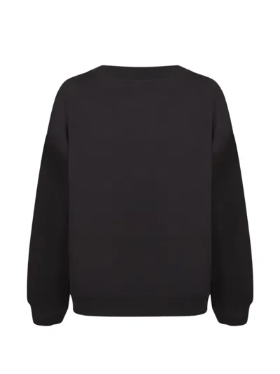 RIBBED-TRIM V-NECK SWEATER