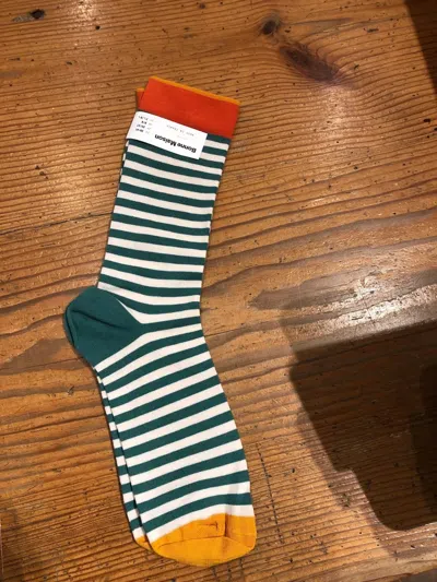 STRIPE-PRINT SOCKS