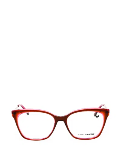 CAT-EYE FRAME GLASSES