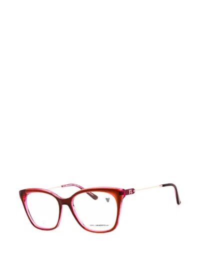 CAT-EYE FRAME GLASSES