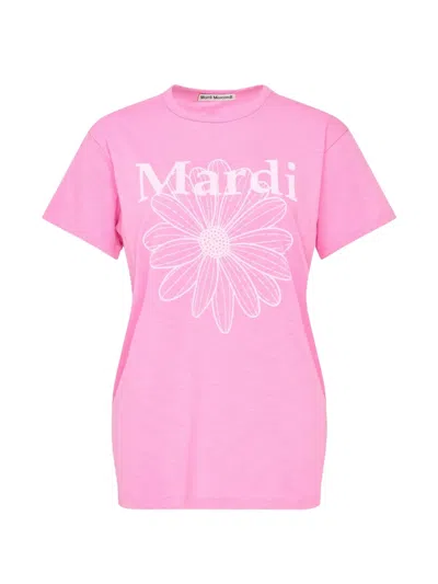 FLOWER-PRINT T-SHIRT