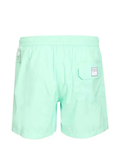 DRAWSTRING-WAIST SWIM SHORTS