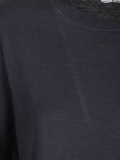 PUFF-SLEEVE KNITTED SWEATER