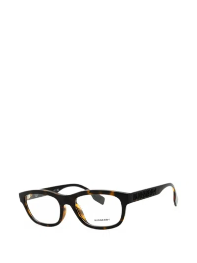TORTOISESHELL-EFFECT RECTANGULAR-FRAME GLASSES