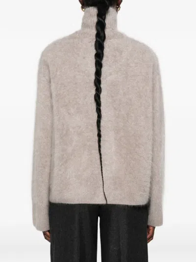 BRUSHED CASHMERE SWEATER