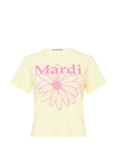 FLOWER-GRAPHIC T-SHIRT