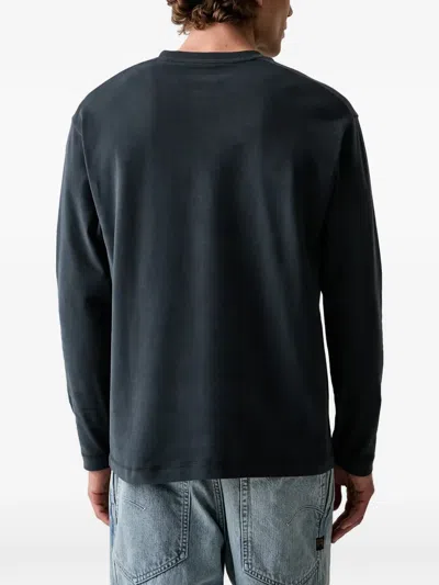 LOGO-EMBROIDERED LONG-SLEEVE T-SHIRT