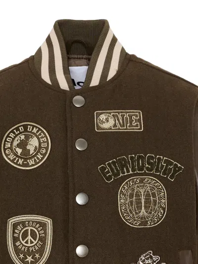 HANI PATCH-DETAIL BOMBER JACKET