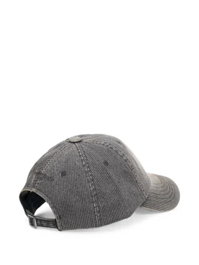LOGO-EMBROIDERED CORDUROY BASEBALL CAP