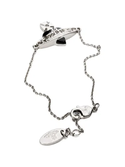NEW DIAMANTE HEART CRYSTAL-EMBELLISHED BRACELET