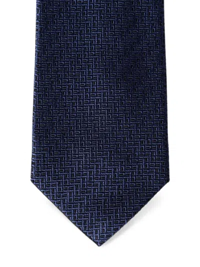H-MONOGRAM SILK TIE