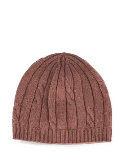 CABLE-KNIT BEANIE HAT