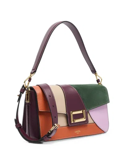 ANGELE LEATHER SHOULDER BAG