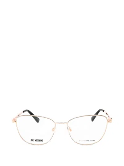 CAT-EYE FRAME GLASSES