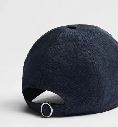 Dior D-player Cap In Blue