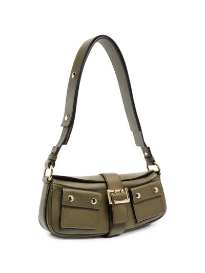 Lancel Multipocket Shoulder Bag In Green