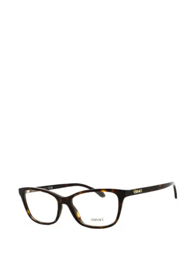 TORTOISESHELL-PATTERN RECTANGLE-FRAME GLASSES