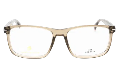 David Beckham Db1020 Rectangular Acetate Eyeglasses In Neutral