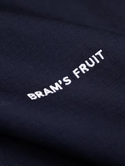 Bram's Fruit Ripstop Logo-embroidered Jacket In Blue