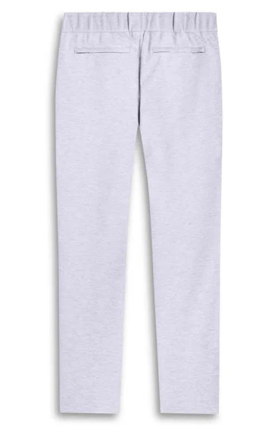 Bugatchi Soft Touch Knit Pintuck Pants In White