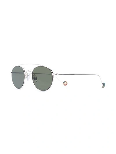 Shop Ahlem 'bastille' Sunglasses In Metallic
