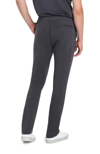 Bugatchi Comfort Drawstring Cotton Pants In Graphite