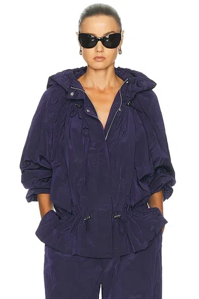 Staud Glide Jacket Nightfall In Purple