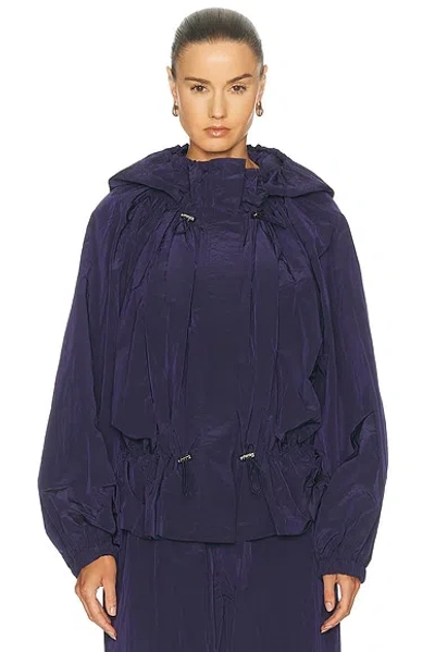 Staud Glide Jacket Nightfall In Purple