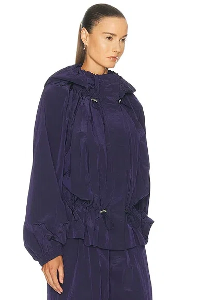 Staud Glide Jacket Nightfall In Purple