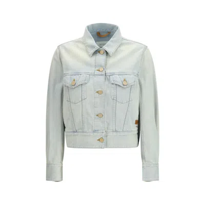 Jacob Cohen Button-front Denim Jacket In Blue