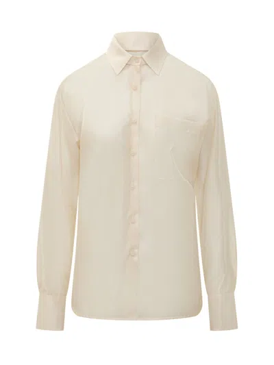 Le Sully Studio Light Knit Over Shirt In Multi