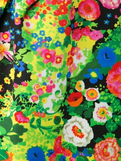 Shop Rosie Assoulin Floral Print Strapless Dress