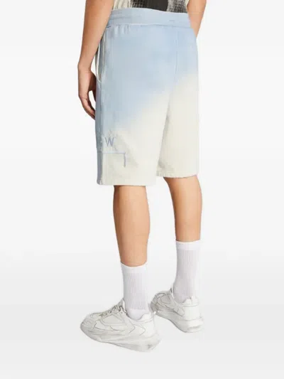 A-cold-wall* A-cold-wall Gradient Knit Short T-shirt For Men In Blue