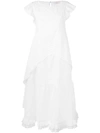 CAPUCCI layered panel dress,DRYCLEANONLY